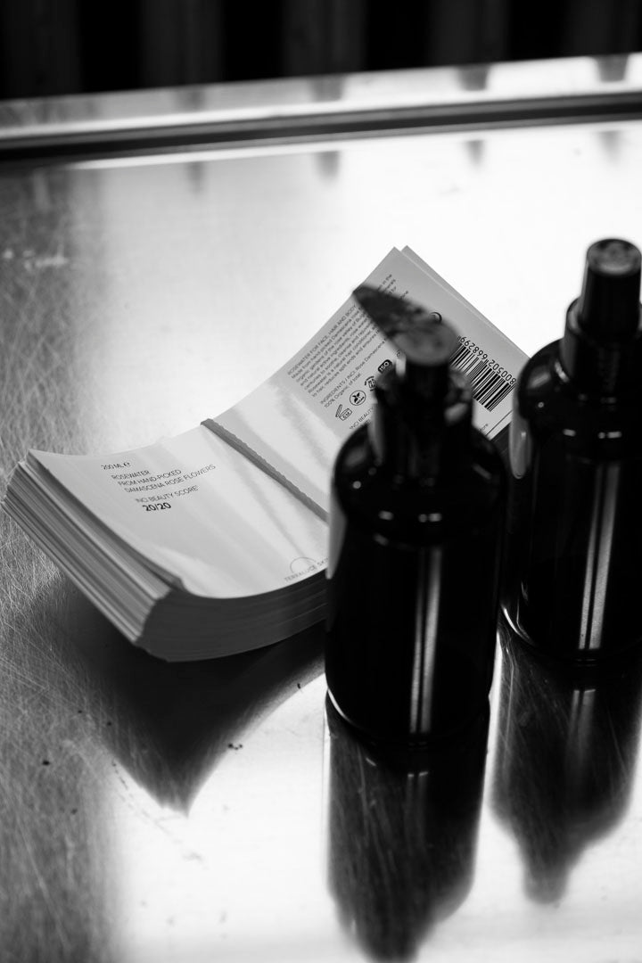 100% natuurlijk rozenwater