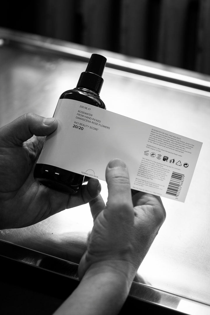 100% rozenwater voor huid en haar