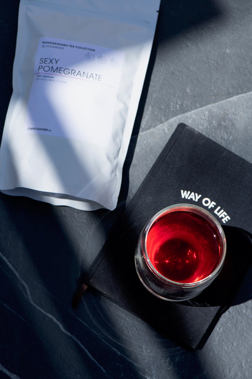 30 biologisch afbreekbare theezakjes met fruit thee