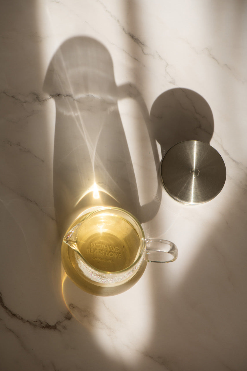 Glazen theepot met RVS filter (500 ml)