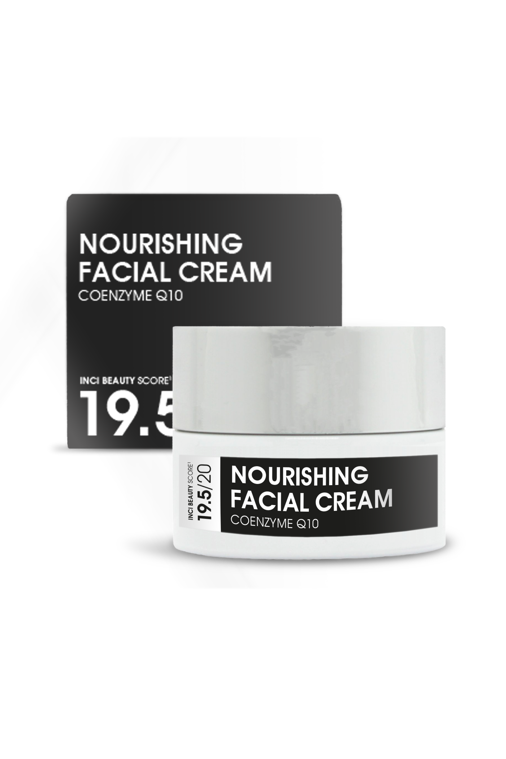Natural Nourishing Facial Cream met Coenzyme Q10 19,5/20