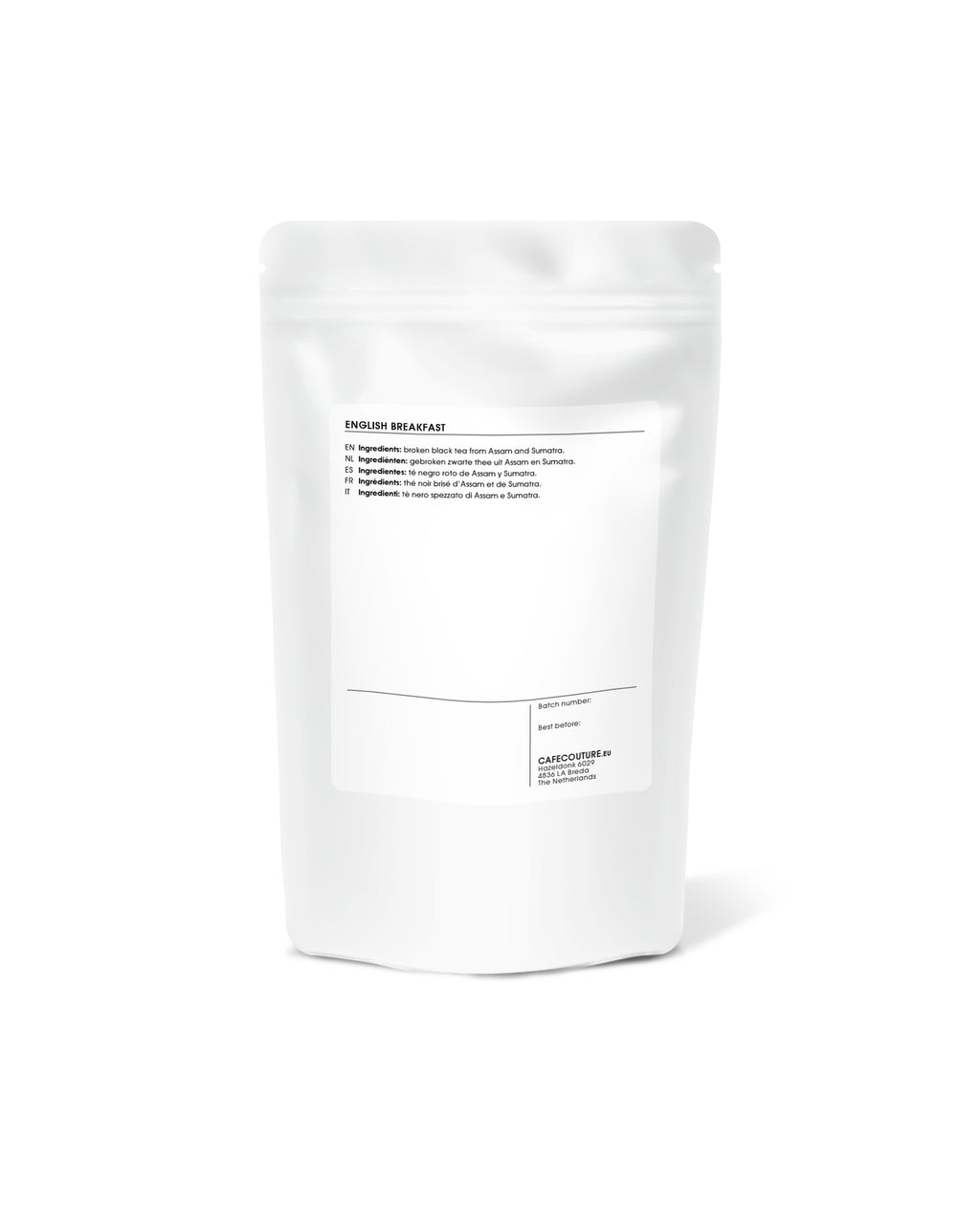 English breakfast refill zak