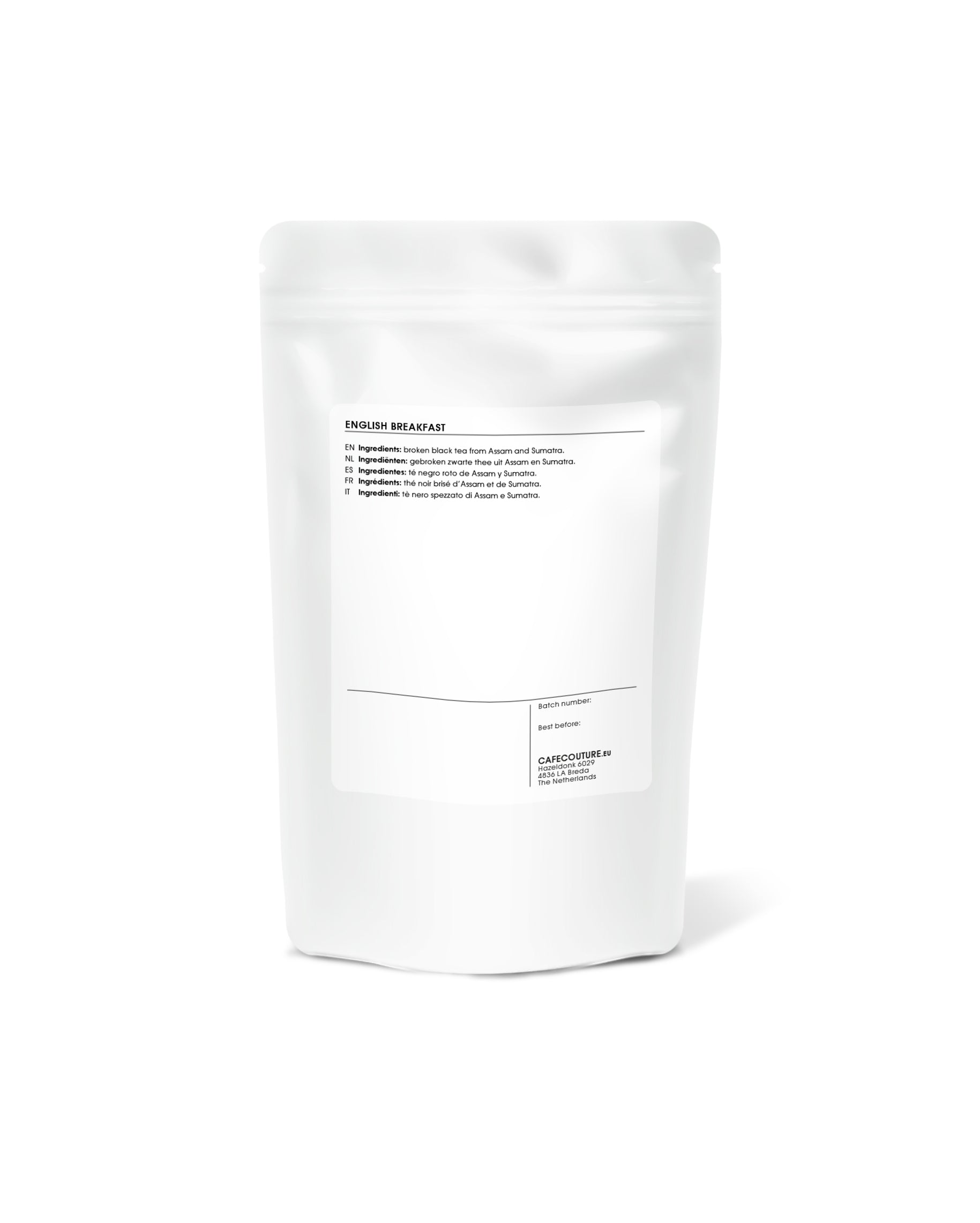 English breakfast refill zak