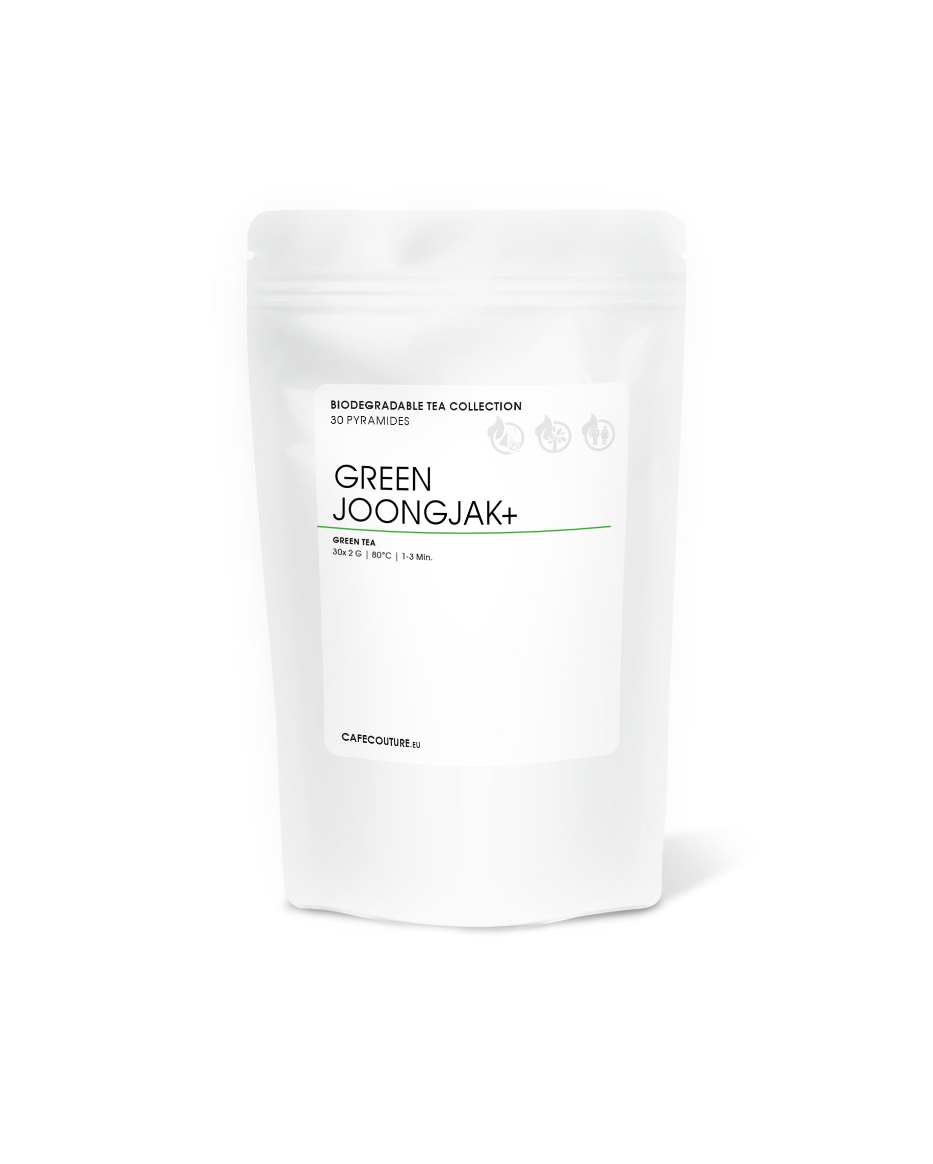 Groene thee navulzakken