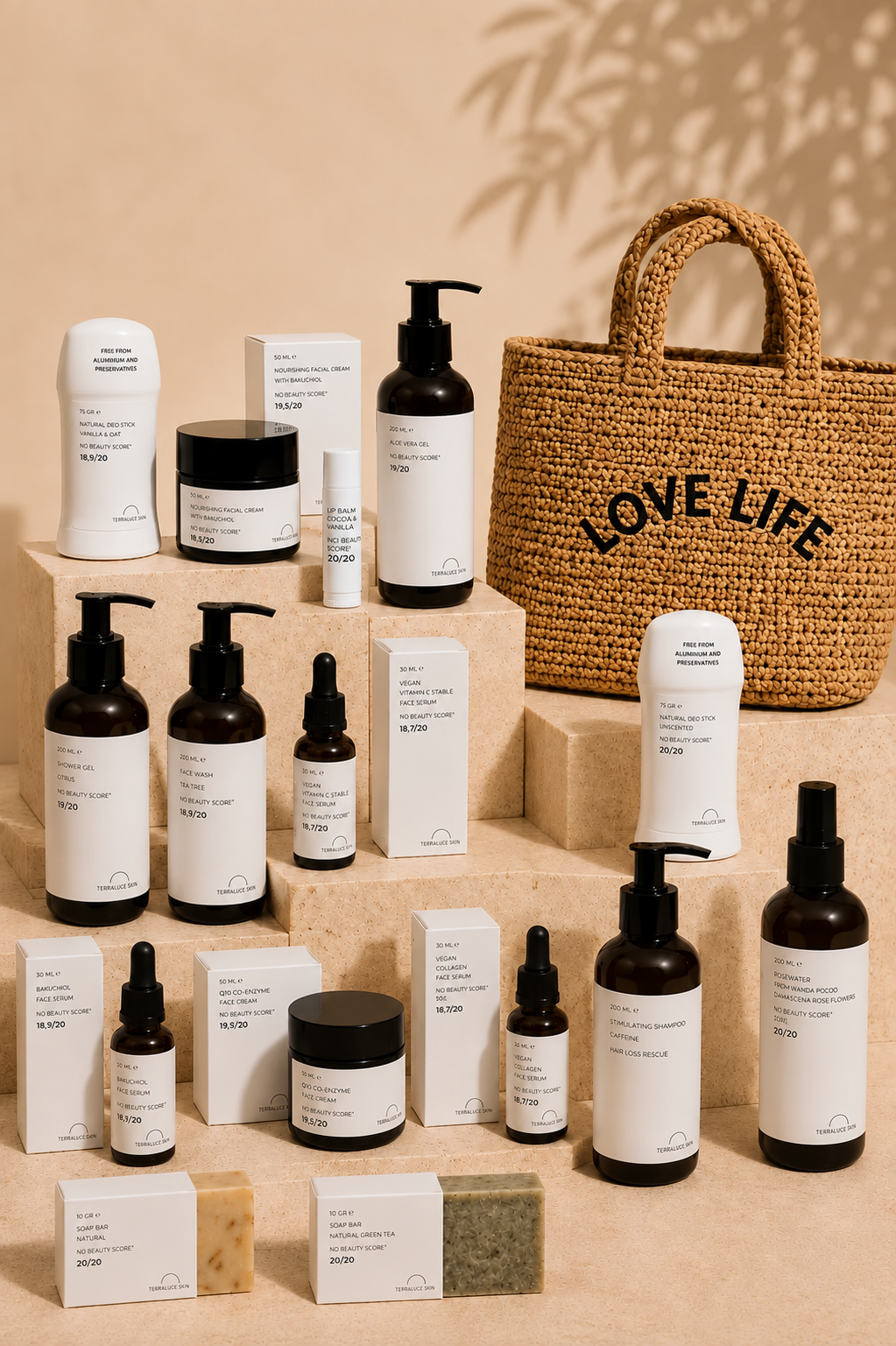 Luxe cadeau met natuurlijke skin- en haircare producten