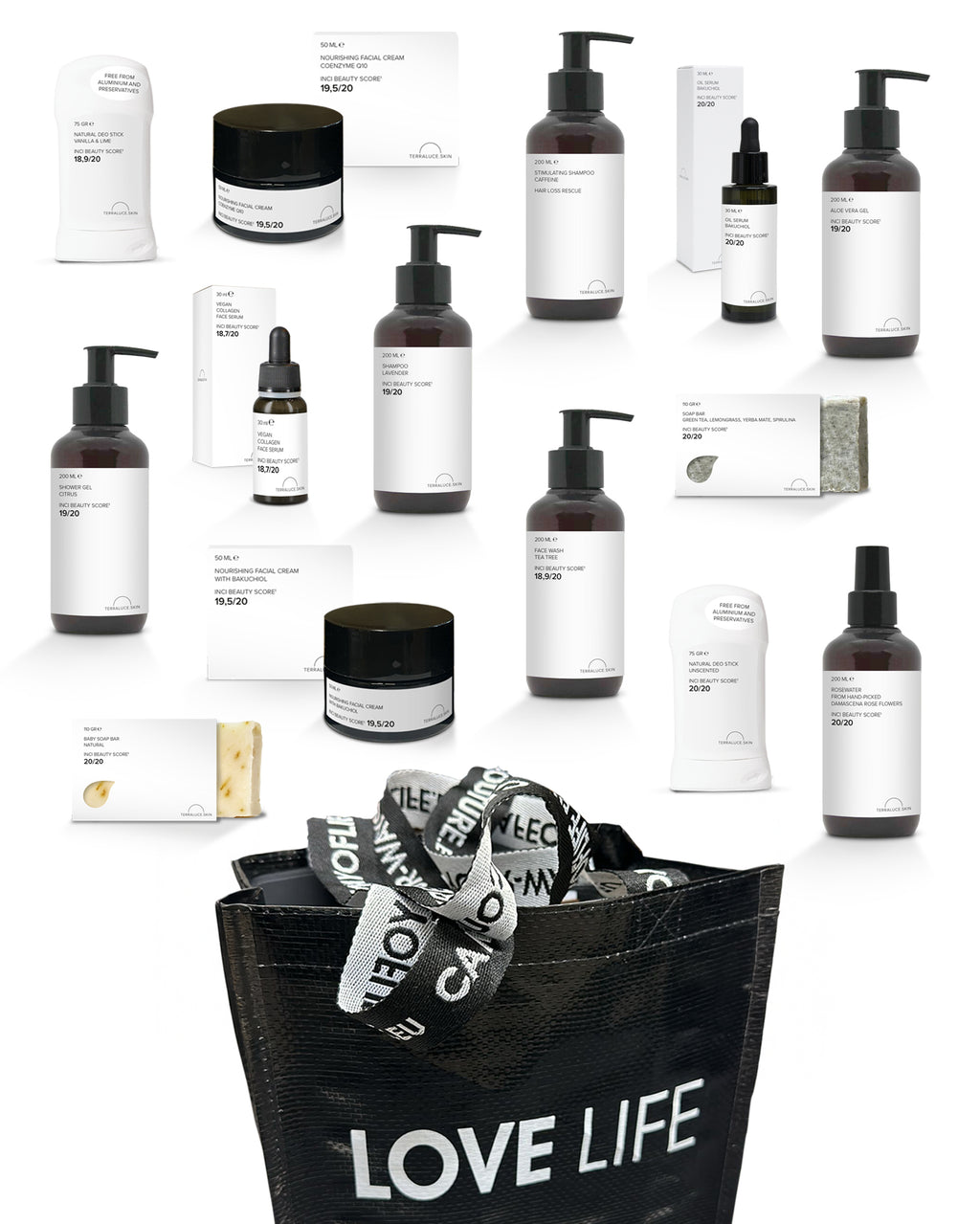 Luxe cadeau met uitgebreide skin- en haircare set