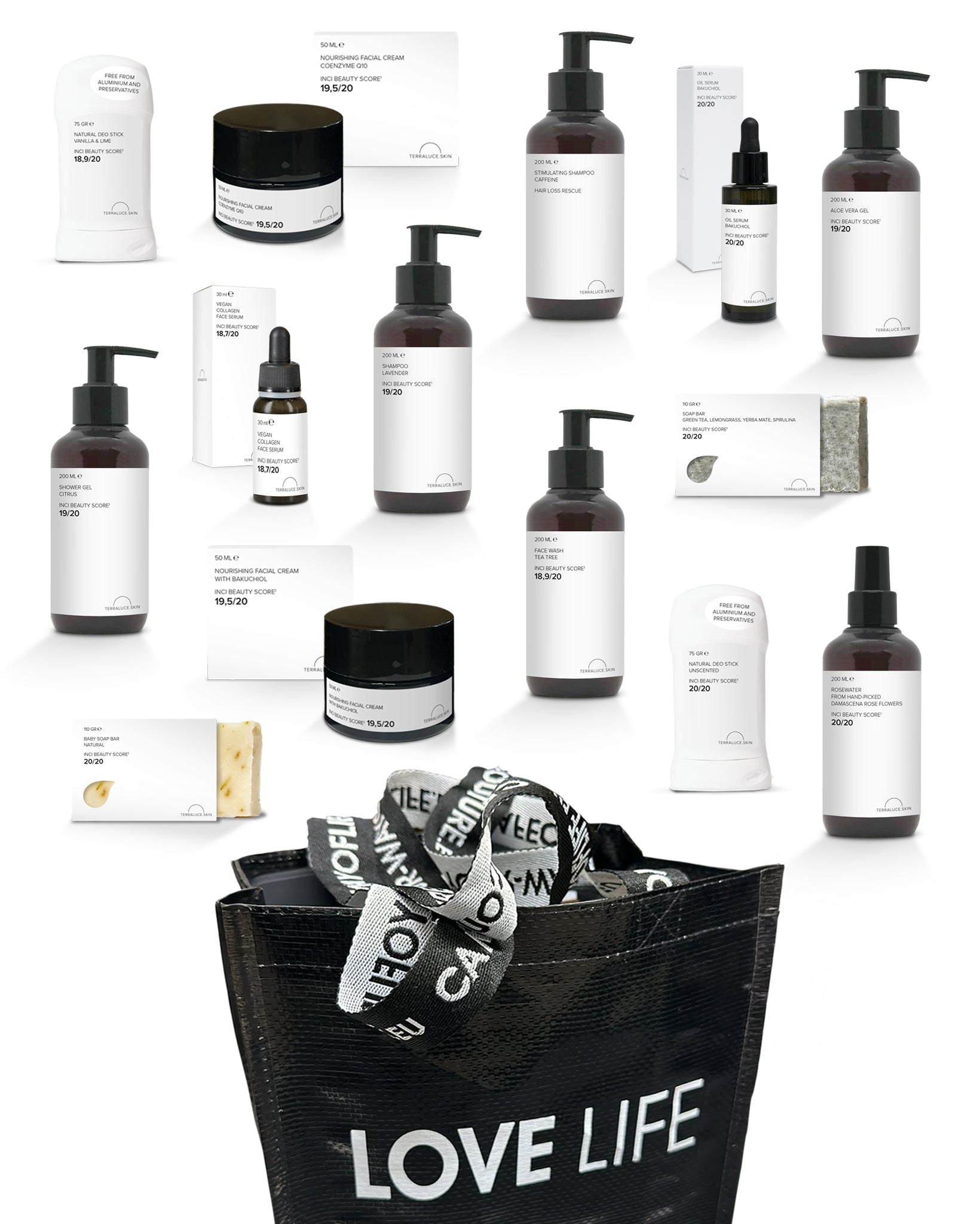 Luxe cadeau met uitgebreide skin- en haircare set