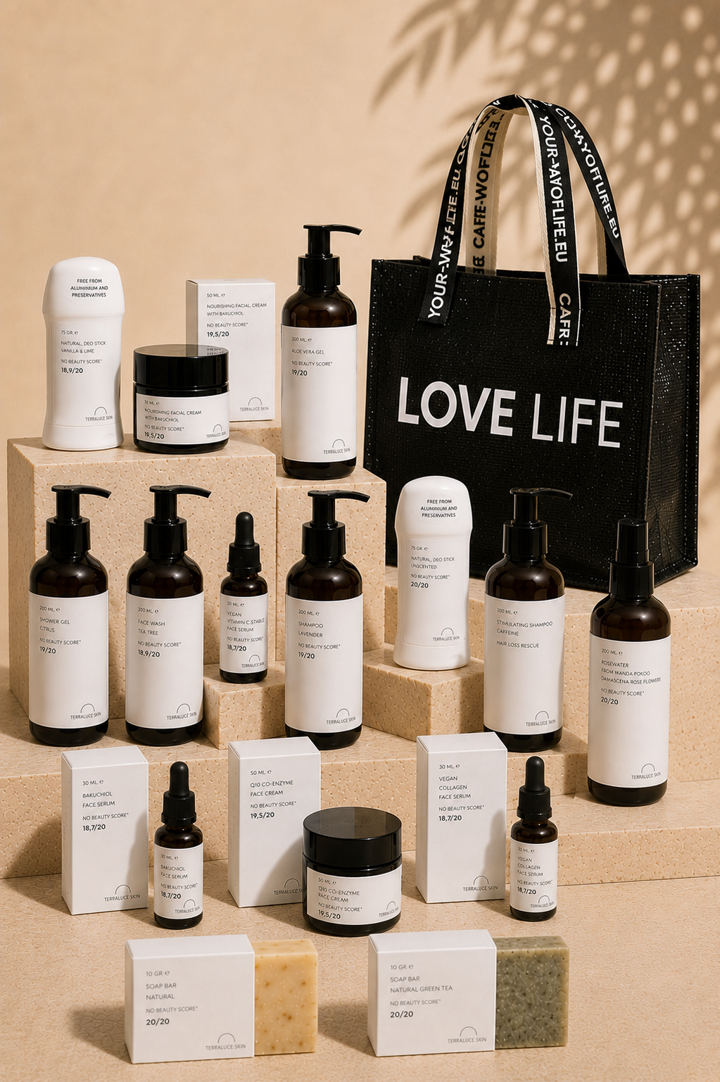 Luxe cadeau met uitgebreide skin- en haircare set