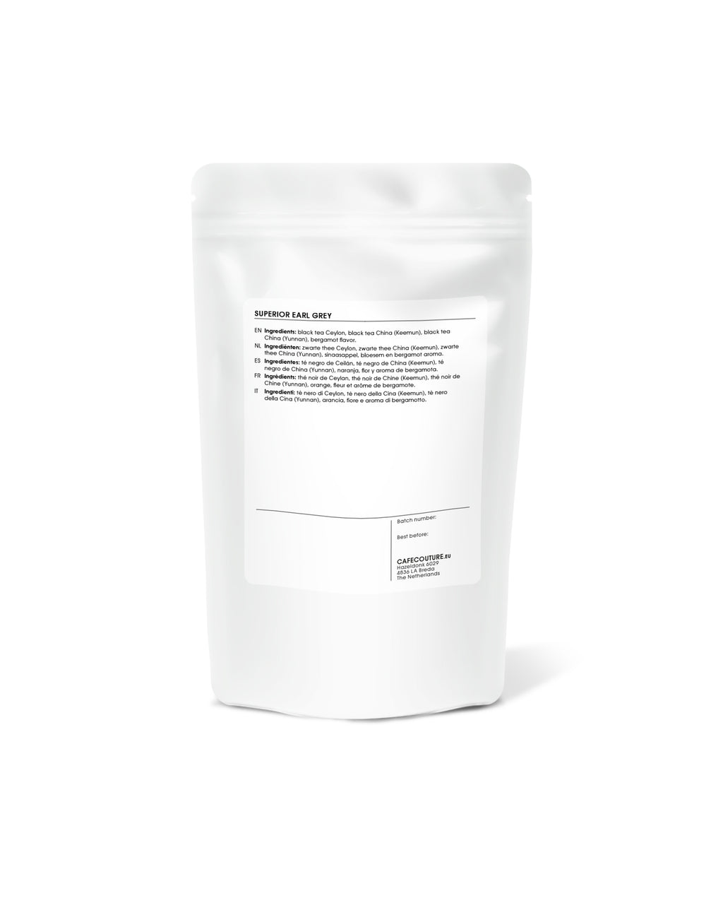 Superior Earl Grey refill zakken