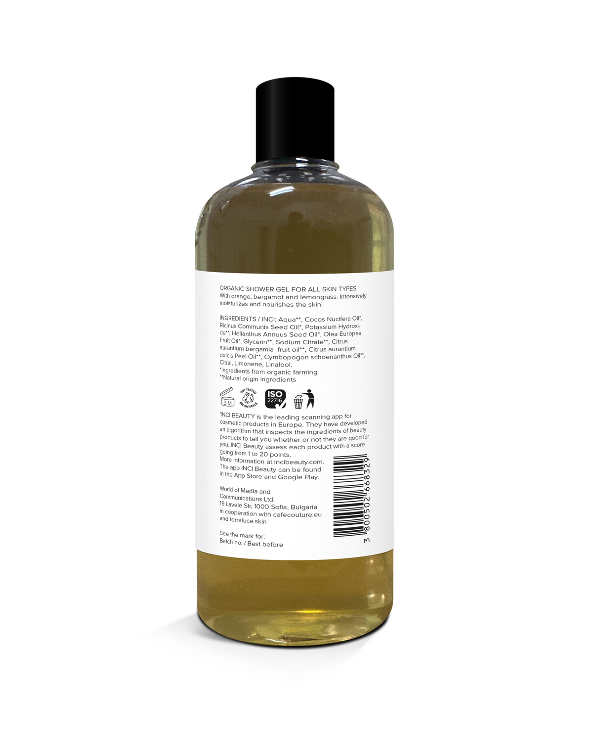 Natural Shower Gel Citrus 19/20 (lichaam)