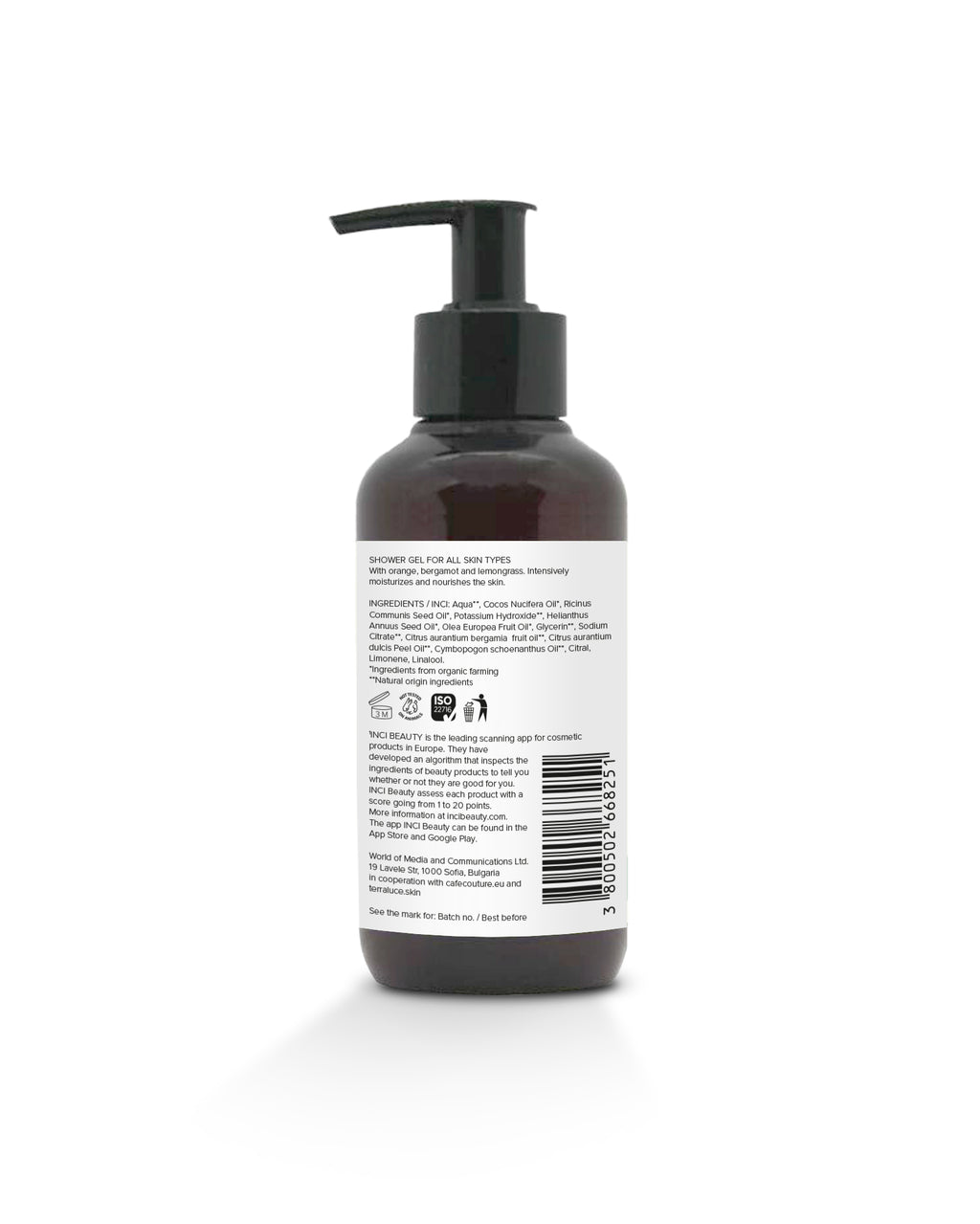 Natural Shower Gel 19/20 (body)