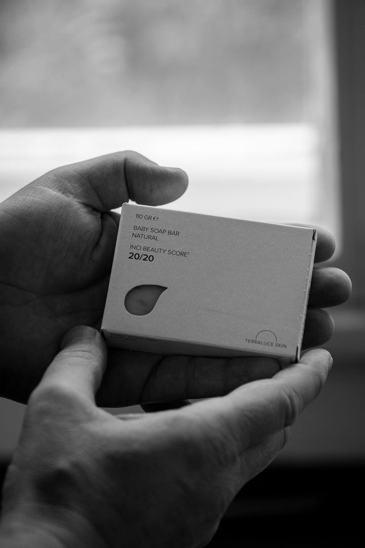 baby soap bar met calendula en kamille