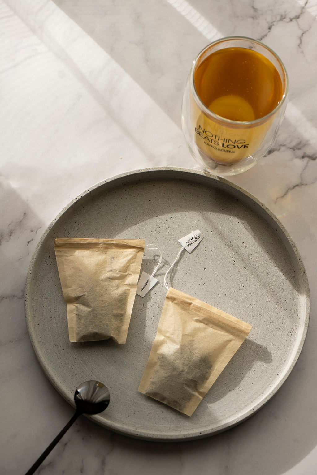 biologische zakjes voor losse thee