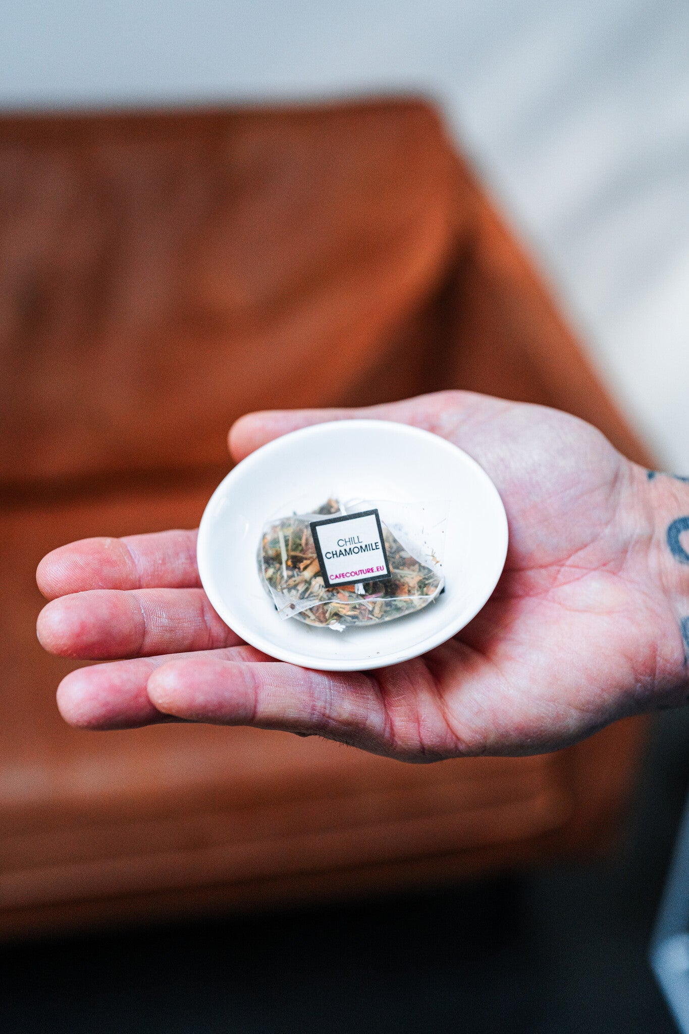 bordje voor thee piramide