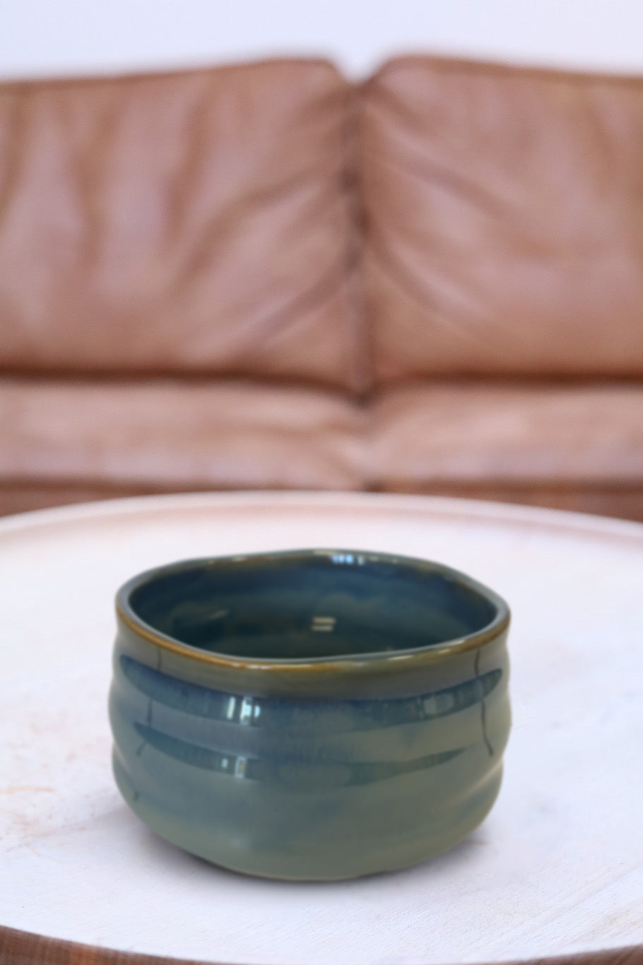 Bowl Art Shiny Green