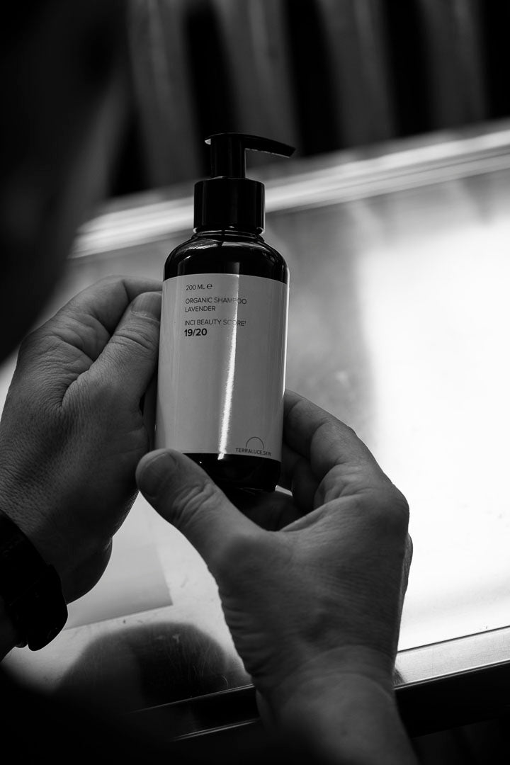 fijne haar shampoo met lavender