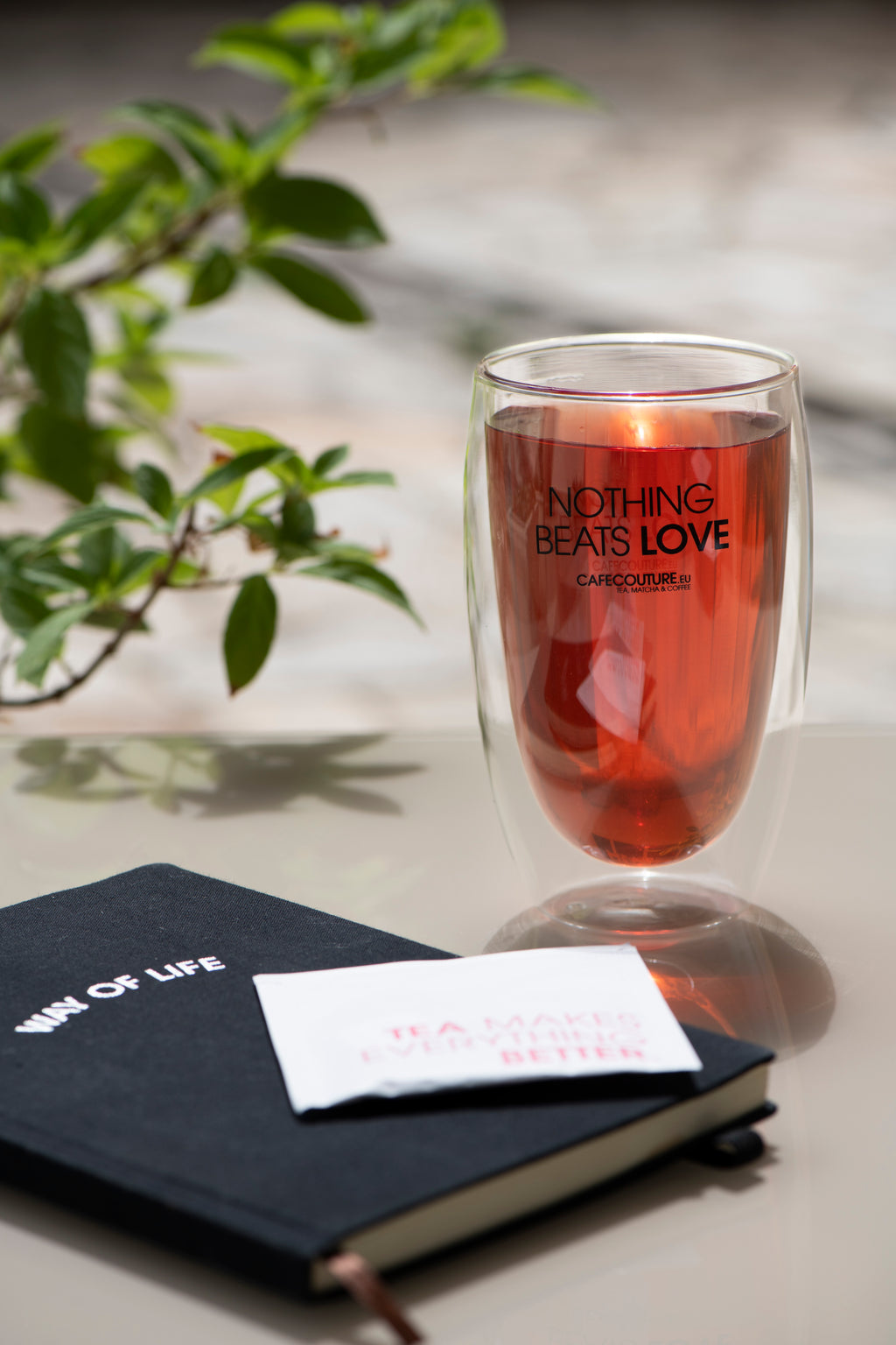 fruit infusie thee in enveloppe