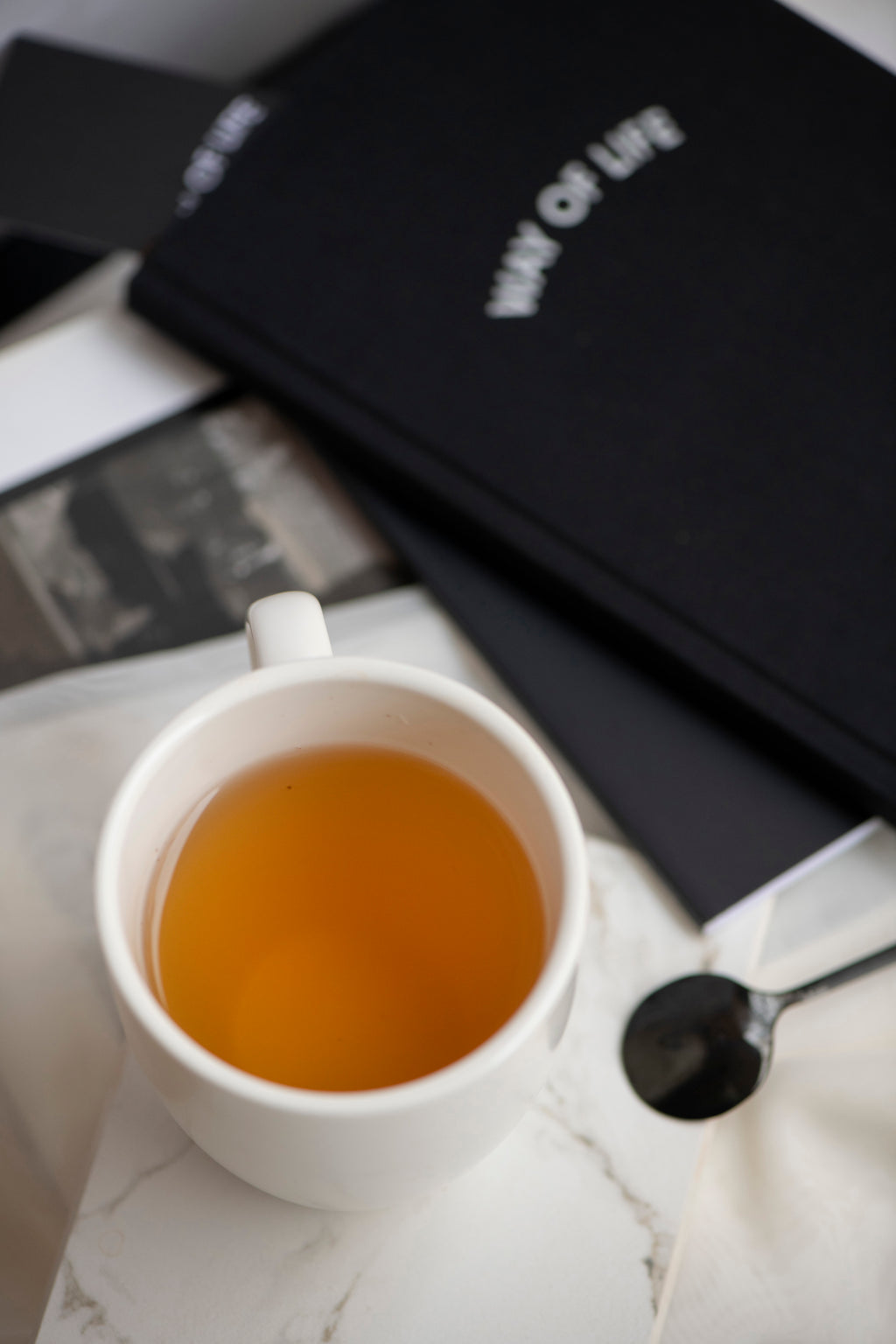 fruitige thee infusie met pomegranate