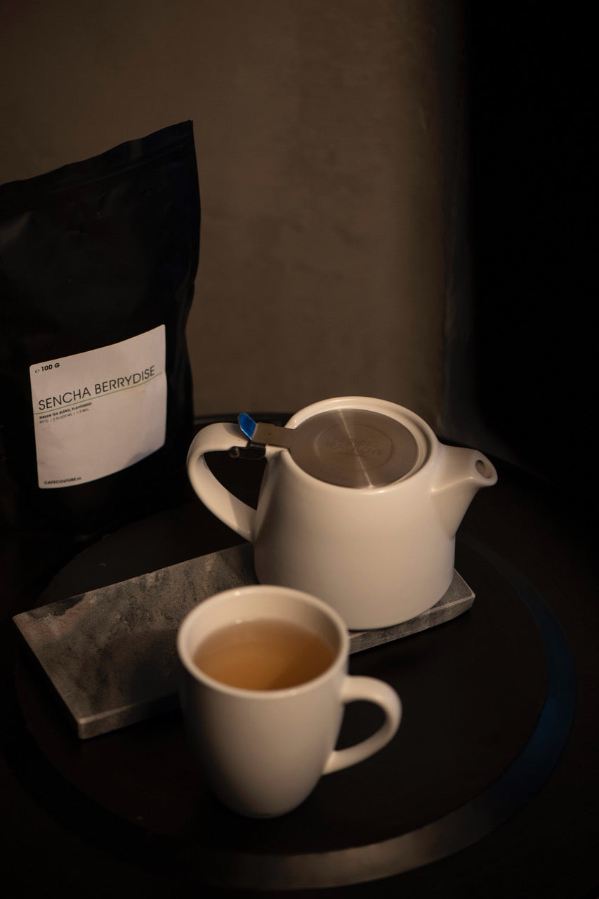 groene thee drinken in stijl