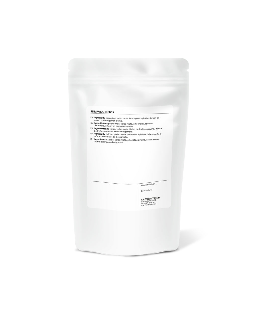 groene thee piramides refill zakken