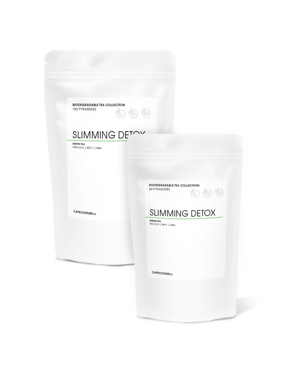 groene thee piramides refill zakken voor thuis