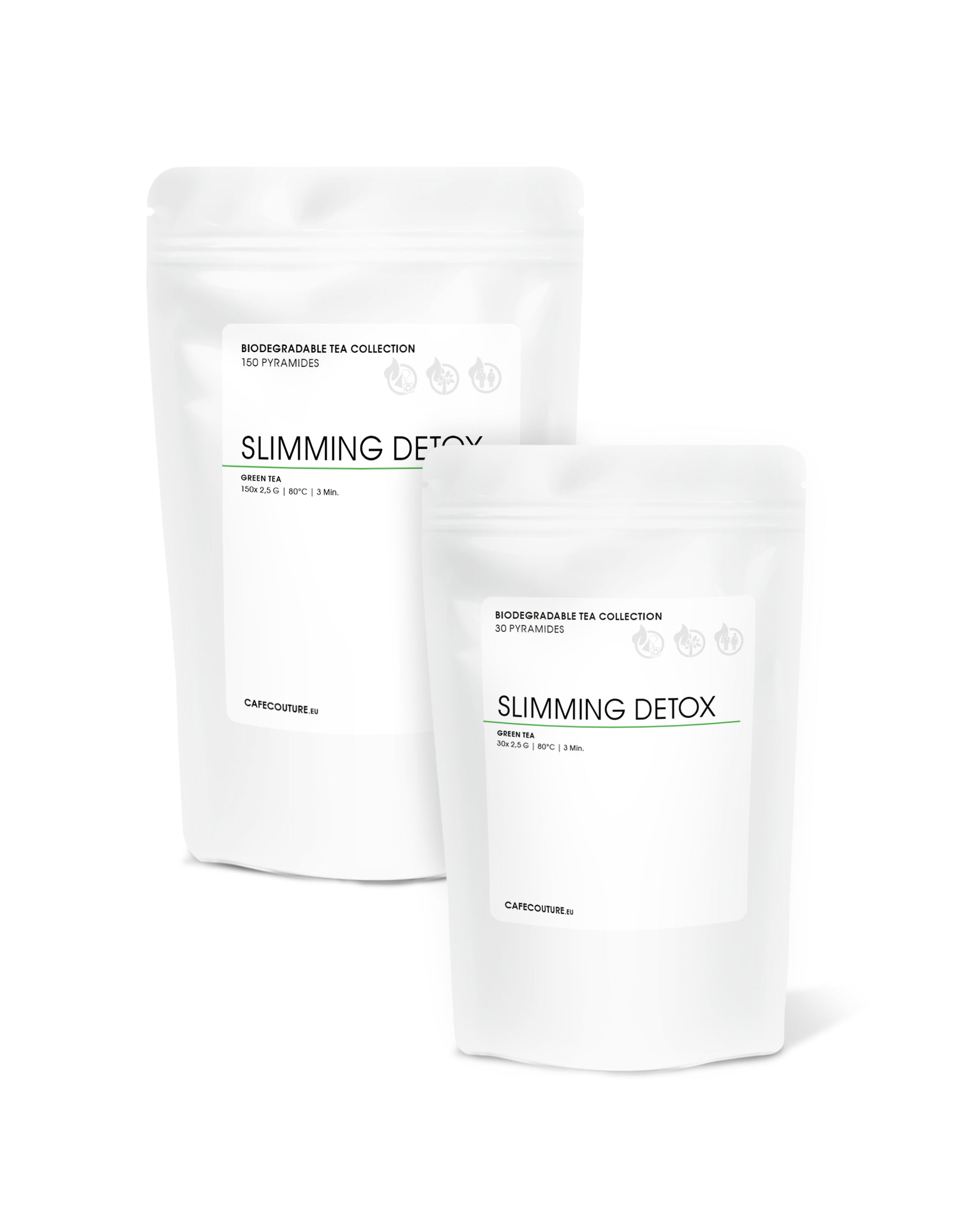 groene thee piramides refill zakken voor thuis