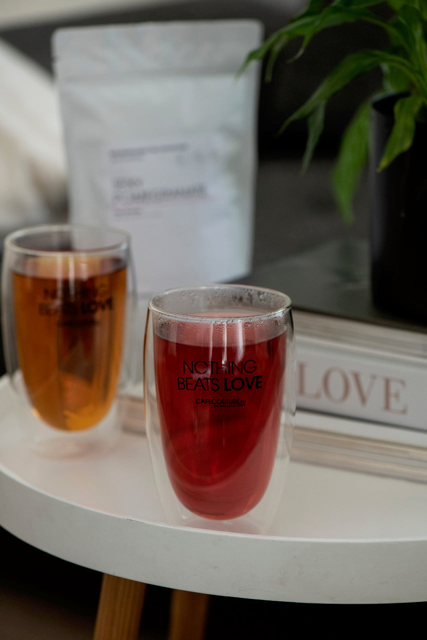 heerlijke fruit thee met pomegranate