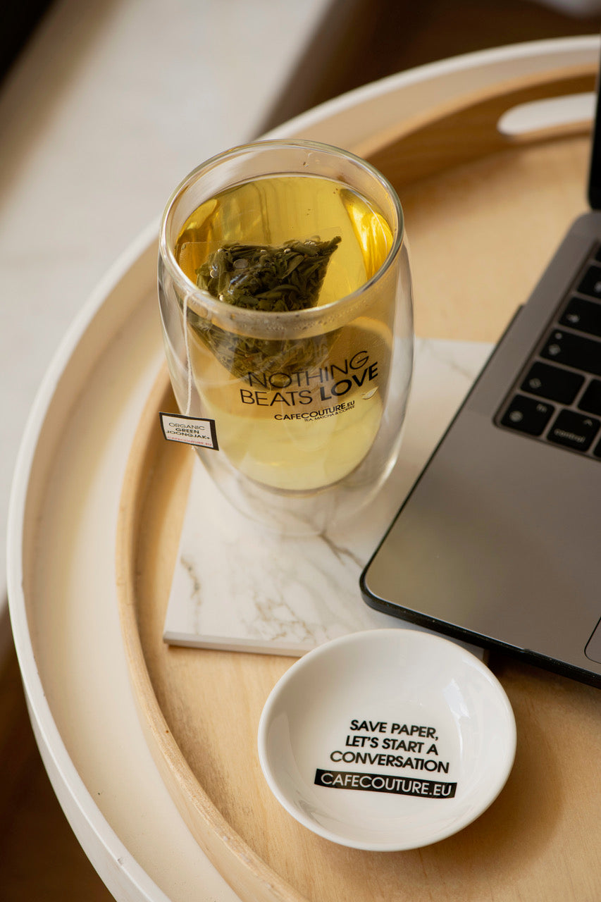 hoogwaardige groene thee in theezakjes