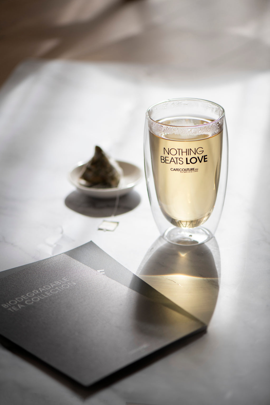 kamille infusie thee piramide