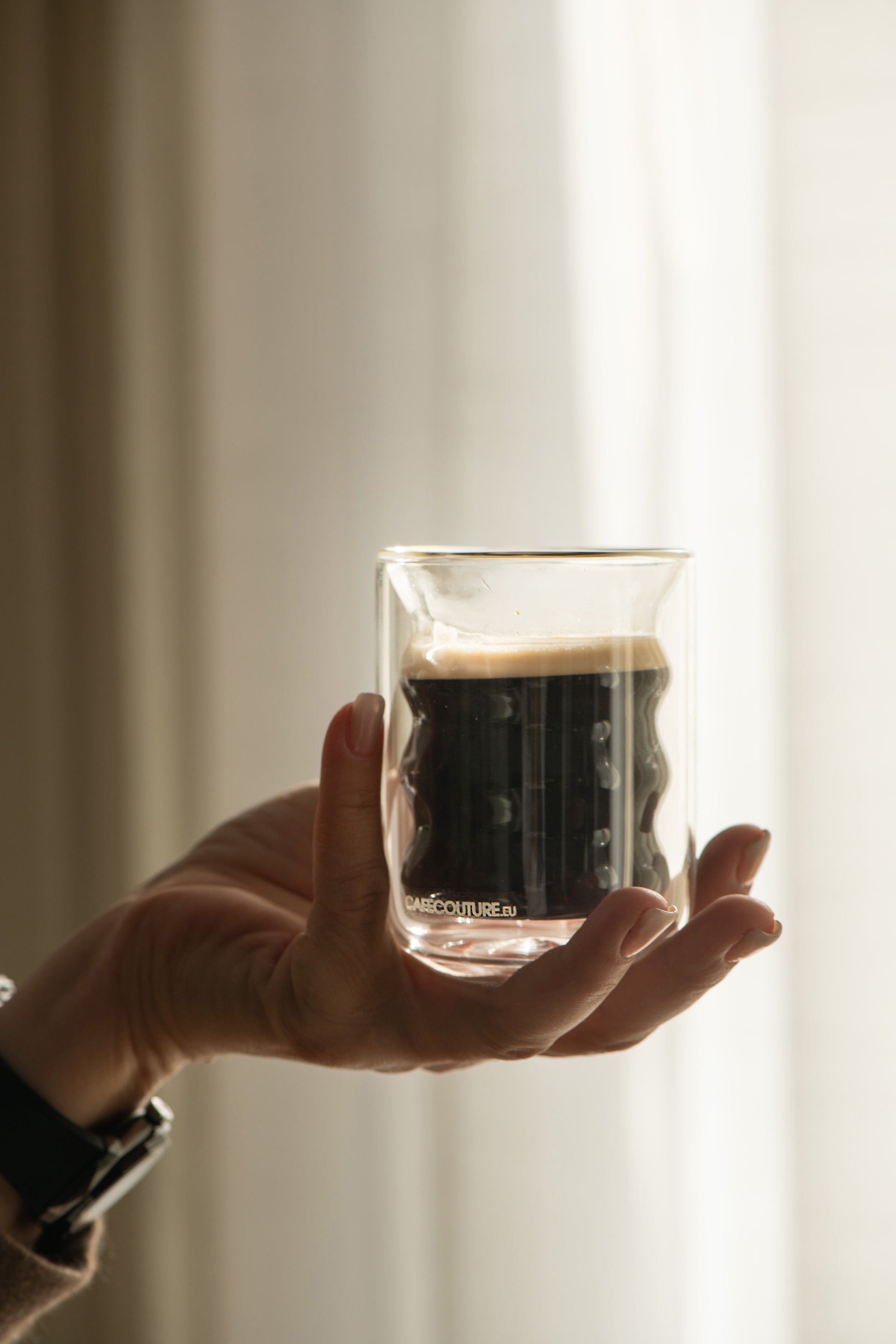 koffie dubbelwandig glas