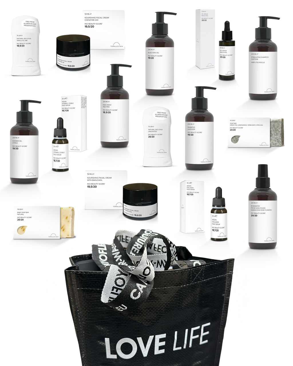 Luxe cadeau met uitgebreide skin- en haircare set
