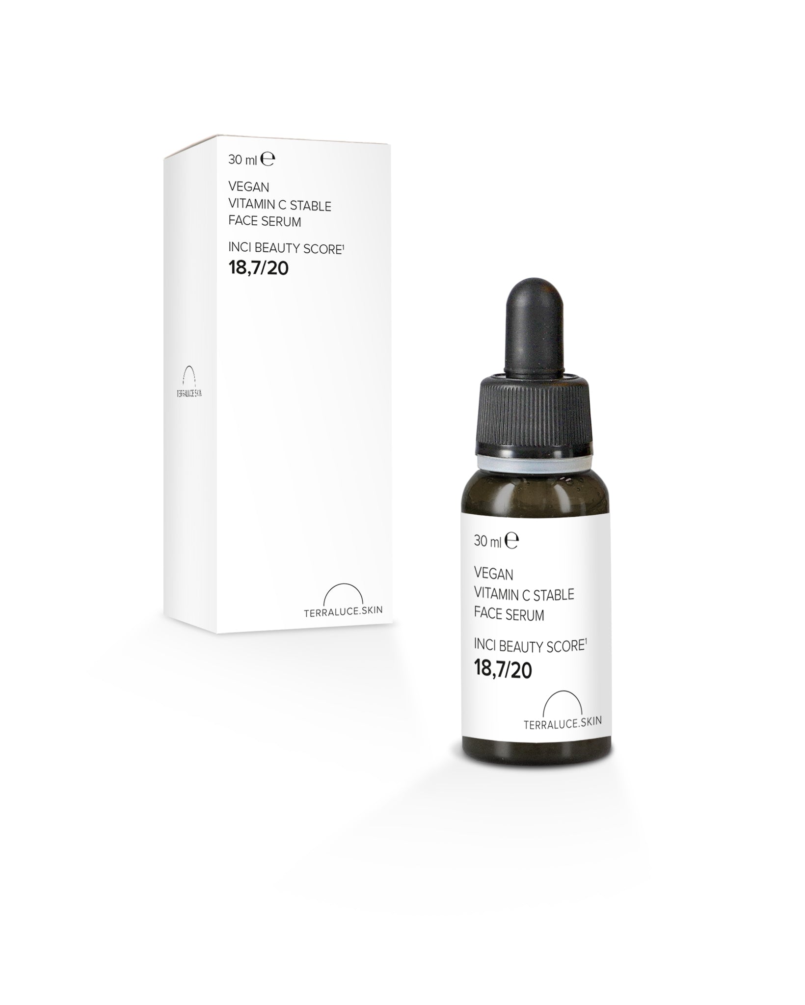 natuurlijk gezicht serum met vitamine c
