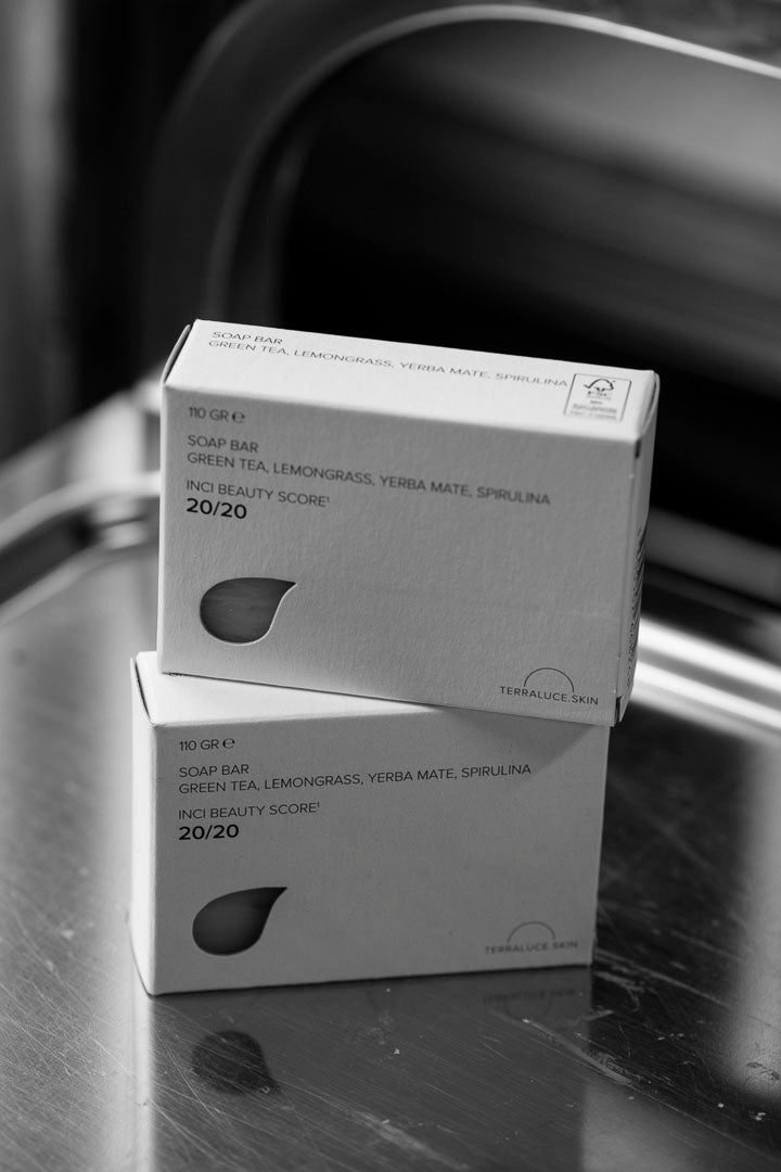 natuurlijke groene thee zeepbar