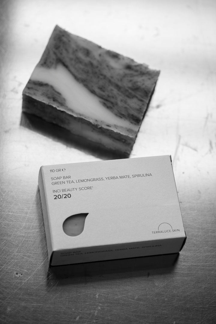 natuurlijke thee zeep bar voor lichaam en haar