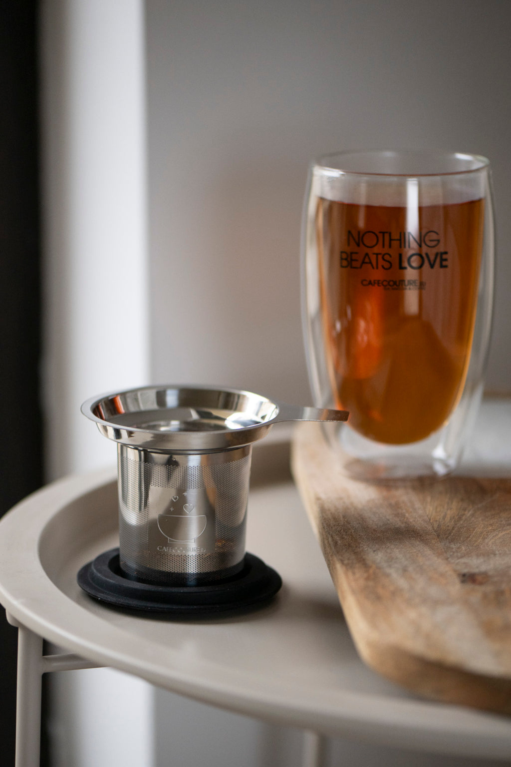 rvs theefilter voor losse thee