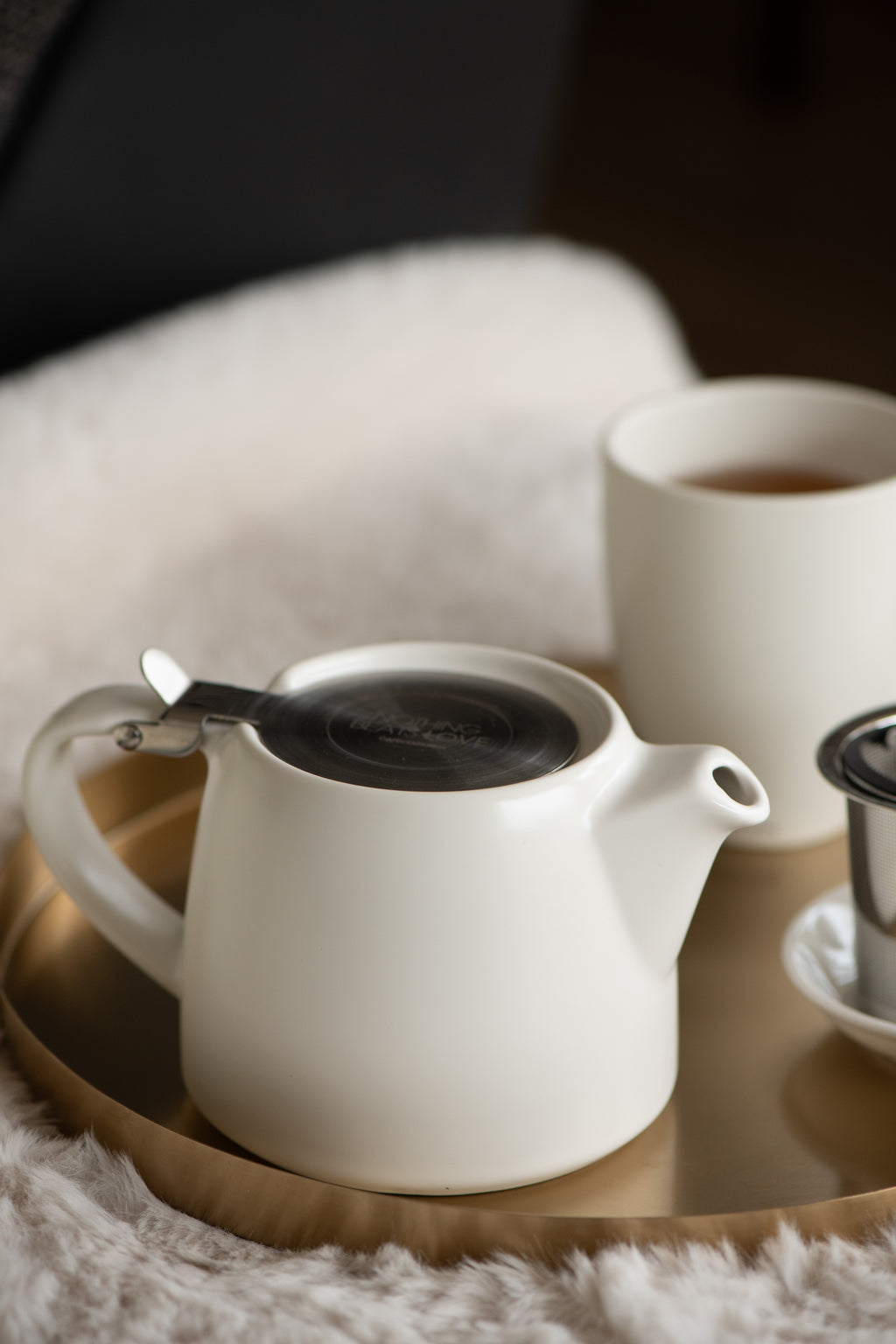 unieke thee ervaring met keramiek theepot