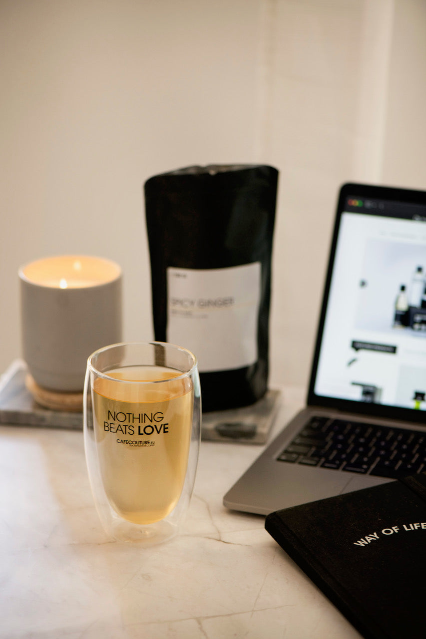 winter spicy thee drinken